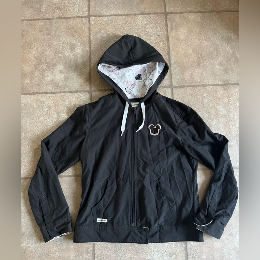 Disney Parks Hooded Jacket with Embroidered Logo